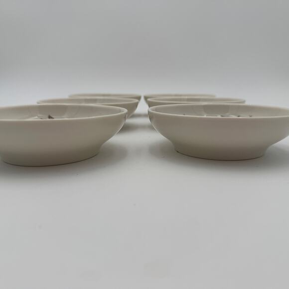 Vtg Fruit Dessert Bowls Woodbine by Syracuse Carefree Fine China 1960's Set/4 - Picture 4 of 7